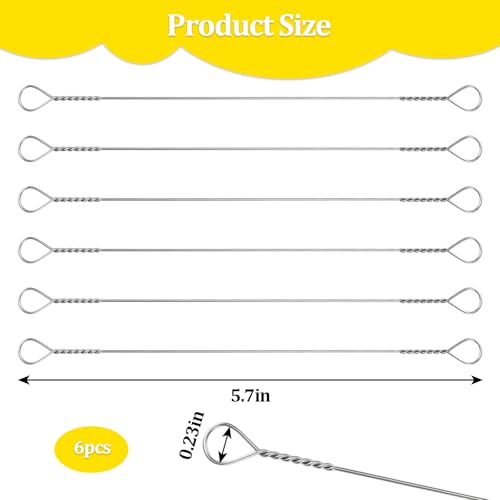 Cheese Slicer Wire Replacement,6 PCS Replacement Cheese Slicing Board Wire, Marble Cheese Slicing Board Wire,5.7-Inch Cheese Slicer Wire - style: 6 PCS
