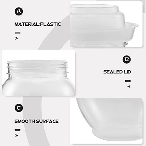 Garneck Transparent Airtight Fermenting Jar for Pickling Large Capacity Vegetable Storage Container Design for Kimchi Sauerkraut and More