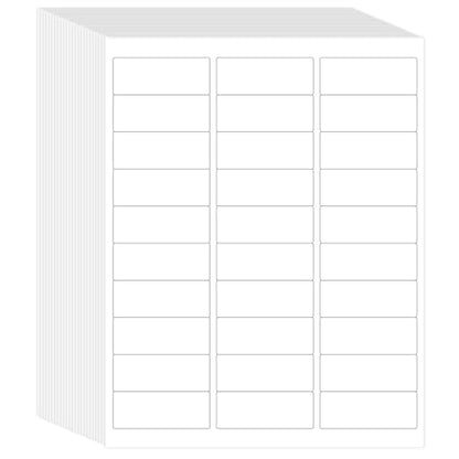 L LIKED Printable Address Labels, 1" x 2-5/8", 15000 Labels, 30 per Sheet, Blank Mailing Labels for Envelopes (500 Sheets) - size: 500 Sheets