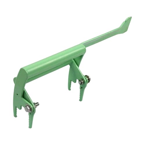 Ergonomic Stainless Steel Beekeeping Scraper Tool with Colorful Handle for Comfortable Grip and Durability Rustproof Clip - color: Green