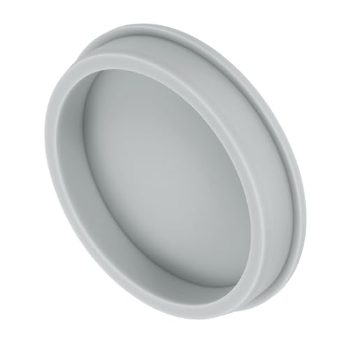 uxcell Silicone Rubber Plug, High Temp Round Hole Plug Waterproof Rubber Stopper Pipe End Caps Fit 98.6mm/3.88" Hole for Coating, Painting, Fence, Pipe Post - size: 98.6mm/3.88"