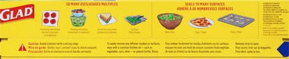 Glad Press'N Seal Food Plastic Wrap,70 Square Foot Roll (Package May Vary),(Pack of 12) - size: 70 Sq Ft (Pack of 12)