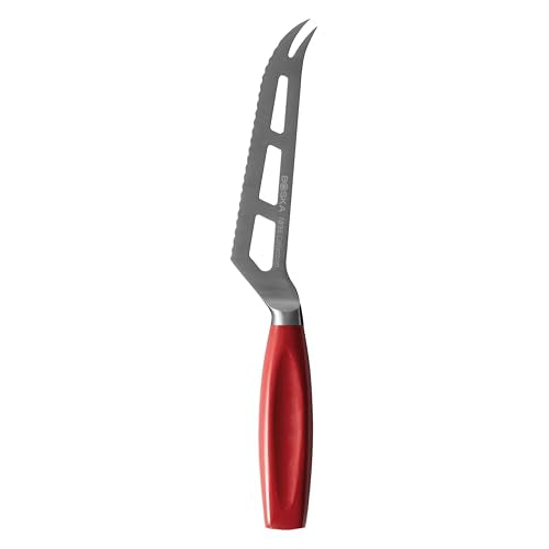 BOSKA Universal Cheese Cutter Red - Professional Cheese Knife - Premium Quality - Multi-use - Serrated Edge - 140 Mm - HACCP Knife - for Professional Use - color: Red, size: Universal cutter