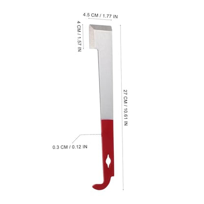 Yardwe Beehive Tool Hanging Stainless Steel Beekeeping Equipment Multi-Function Pry Tool for Beekeepers Beehive Frame Lifter and Scrapper