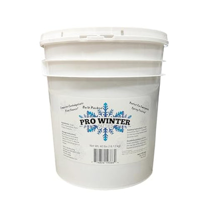 Mann Lake Pro-Winter Feed for Bees, Winter Patties for Beehive Feeding, Supports Colony Survival During Winter, Low Protein Formula for Overwintering Methods, Beekeeping Supplies for Cold Weather,40lb