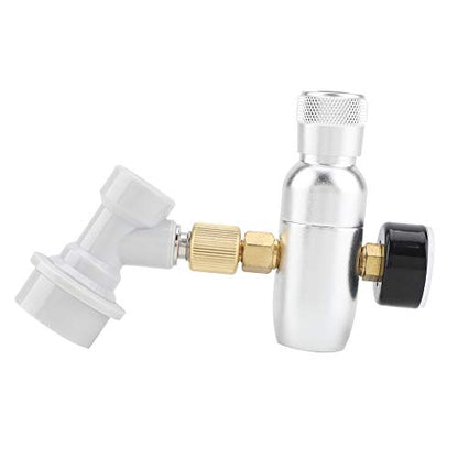 16g Regulator CO2 Charger Kit Gas Disconnect Stainless Steel Beer Kegerator Home Draft Beer Bottle Homebrew Accessories(0-60PSI)