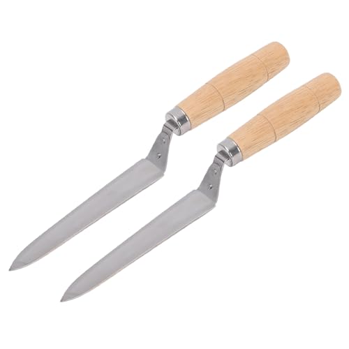 2Pcs 26cm Honey Uncapping Knife, Ultra Thin Stainless Steel Honey Scraper, Extraction Knife, Beekeeping Equipment Bee Hand Tool for Beekeeper