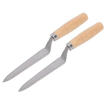 2Pcs 26cm Honey Uncapping Knife, Ultra Thin Stainless Steel Honey Scraper, Extraction Knife, Beekeeping Equipment Bee Hand Tool for Beekeeper