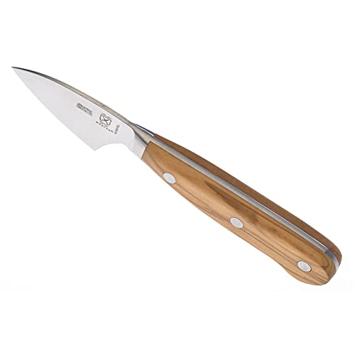 Mercer Culinary Renaissance Olive Wood Parmesan Cheese Knife, 2.75-Inch - color: Olive Wood Handle, size: 2.75-Inch Parmesan Cheese Knife