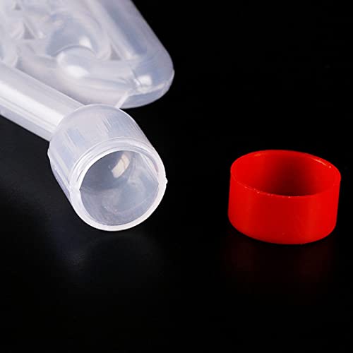 Gcroet Wine Fermentation Airlock Kit Stopper Exhaust Valve High Transparent S Shape for Brew Beer Wine Making 10PCS Red...
