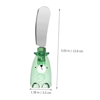 Healifty Stainless Steel Sauce Knife for Cheese Butter Peanut Jam Salad Dressing Bakery Multi-use Knife for Kitchen Tableware