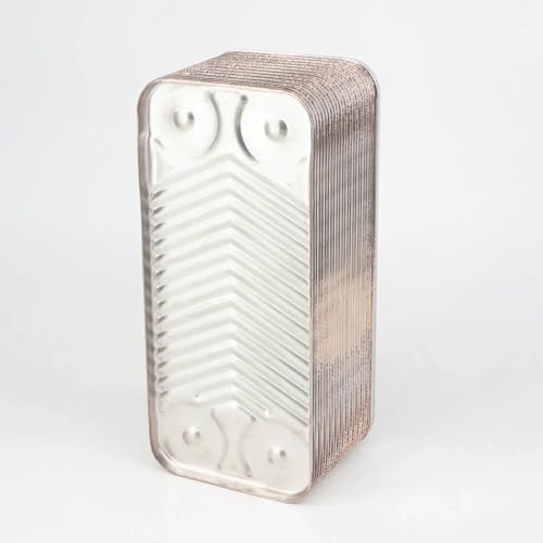 24 Plate Heat Exchanger Beer Wort Chiller Cooler SUS 304 Stainless Steel for Homebrew Cooling(3l4 Inch BSPT) - size: 3l4 Inch BSPT