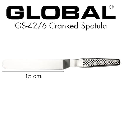 Global GS 6 CRANKED SPATULA/OFFSET PALETTE KNIFE