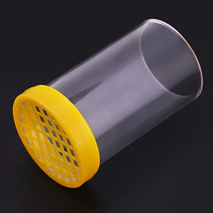 Queen Bee Marker Queen Marking Tube with Soft Plunger Beekeeping Tool Kit Cage Bottle