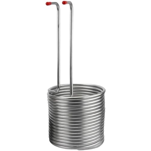 16M 9.52mm Stainless Steel Immersion Wort Chiller, Super Efficient Cooling Coil For Home Beer Brewing, 1pcs