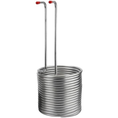 16M 9.52mm Stainless Steel Immersion Wort Chiller, Super Efficient Cooling Coil For Home Beer Brewing, 1pcs
