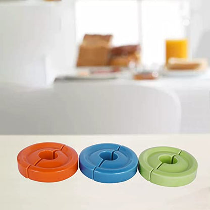 Vencer Wide Mouth Jar Split Fermentation Weight,Fermenting weights for Pickling & Fermentation Crock,Orange,VHF-019O - color: Orange
