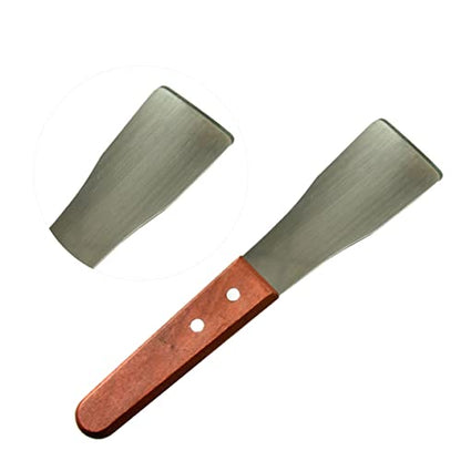 Mipcase Beekeeping Supplies Bee Tool Beehive Box Scraper Wood Handle Honey Scraper Shovel Beekeeping Tool
