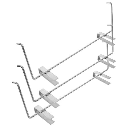 3pcs Beehive Frame Holder Beekeeping Tool Stainless Steel Rack Shelf Storage