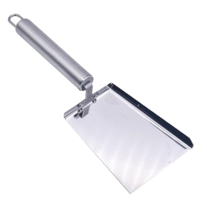 MAGICLULU Honey Tool Honey Scraper Shovel Stainless Steel Beekeeping Tail Hanging Hole for Convenient Storage, Sturdy for Bee Case Cleaning and Hive Maintenance