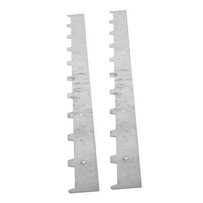 YARNOW 2pcs Beehive Frame Spacers Galvanized Honeycomb Dividers for Beekeeping Easy to Install Hive Tool to Prevent Movement and Shaking