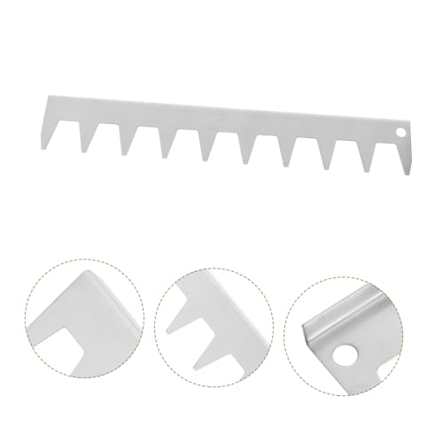 LIOOBO Bee Keeping Equipment Beehive Equipment Spacer Tool Beehive Frame Strip Beehive Frame Spacer Spacing Tool Beekeeper Beekeeping Tool Beehive Tool Beekeeper Tool Stainless Steel