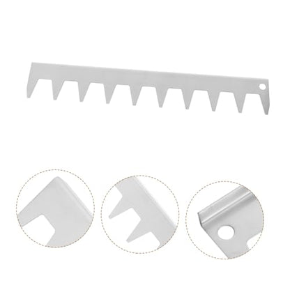 LIOOBO Bee Keeping Equipment Beehive Equipment Spacer Tool Beehive Frame Strip Beehive Frame Spacer Spacing Tool Beekeeper Beekeeping Tool Beehive Tool Beekeeper Tool Stainless Steel