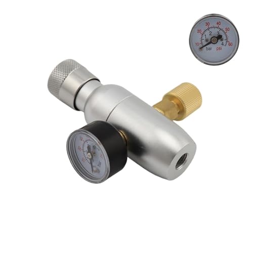 Homebrew Kegging Premium Regulated CO2 Charger Kit Mini Gas Regulator 3/8" Thread 60PSI 150PSI Beer Kegerator(150psi) - color: 150psi