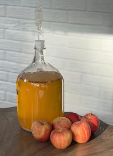 Deluxe Hard Cider Making Kit- 1 Gallon Homebrew Starter Set- DIY Hard Cider Brewing Kit- Includes Auto-Siphon Hydrometer- Must Bee Company - size: Deluxe Hard Cider Kit