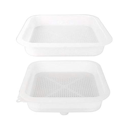 Honey Strainer Double Sieve Stainless Steel Honey Harvesting Starter Kit, Beekeeping Supplies, Honey Gate Uncapping Fork