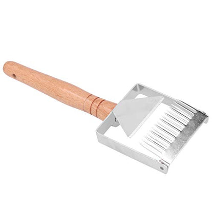 Scraper Stainless Steel, Honey Fork Scraper Shovel Stainless Steel Bee Hive Nest Uncapping Beekeeping Tool