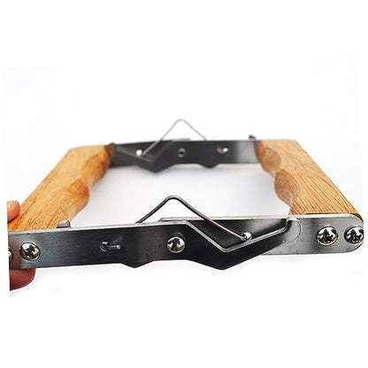 Hemoton Stainless Steel Beekeeping Frame Grip Holder Tool for Hive Maintenance 16x12.5x5cm Sturdy and Easy to Use Beekeeper Equipment