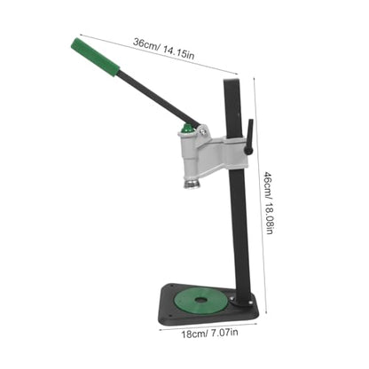 KALLORY Manual Desktop Bottle Capper Tool for Home Brewing Bench Mount Hand Operated Crown Capper with Adjustable Height for Standard Glass Bottles