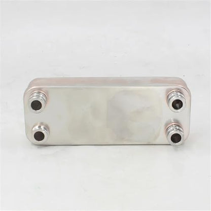 12 Plate Heat Exchanger Beer Wort Chiller Cooler Stainless Steel for Homebrew Cooling