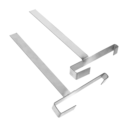 BESPORTBLE 1pair Stainless Steel Beekeeping Frames Holder Professional Nesting Spleen Shelf for Hive Frame Storage and Support Beekeeping Rack for Efficient Honey Harvesting