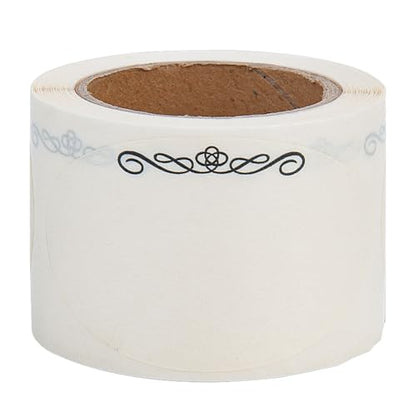 L LIKED 120 Stickers Dissolvable Food Labels for Containers 1 1/2" x 2 1/2" Canning Labels for Jars (Roll of 120) (1 Rolls) - size: 1 Roll - 120 Labels