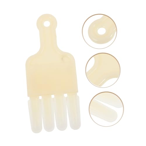 Ciieeo 2pcs Beekeeping Jelly Extractor Tool 8-Row Royal Jelly Scraper Pen for Honey Harvesting Beekeeping Supplies Home Equipment