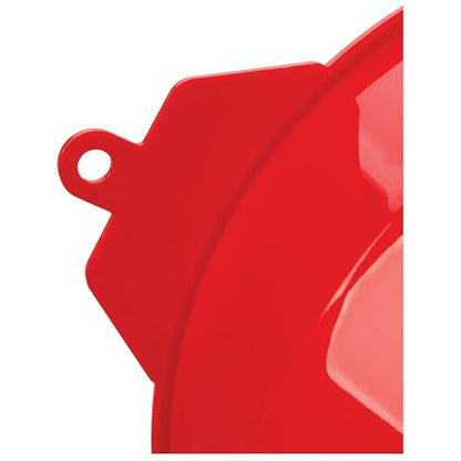 Performance Tool W54276 All Purpose 2 Quart Plastic Funnel with Straining Screen, Rugged and Corrosion Resistant, Capacity Indicated when Outlet is Blocked