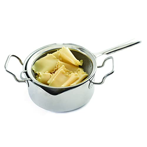 Norpro 2155 KRONA Stainless Steel Double Mesh Strainer, 6", As Shown - size: 6"