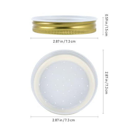 BESPORTBLE Bee Feeders Entrance Beehive Lid: 8pcs Bee Water Dispenser, Fittings Beehive Entrance Feeder, Feeding Equipment Water Feeding Tool Metal - size: 7.30X7.30X1.50CM