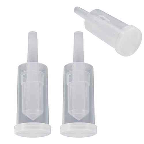 Fermentation Airlock 6-Pack Water Sealed One Way Airlock for Homebrew Beer Wine and Cider Making Fits Standard Stoppers and Bungs - color: Transparent, size: 6 pcs
