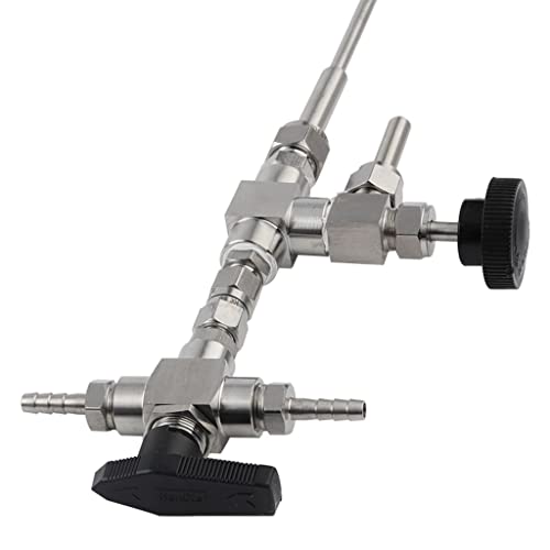 Hand Held Bottle Filler,Homebrew Beer Gun, Stainless Steel Food Grade Bottling Wand For Beer, Wine, Beer Brewing Tool,