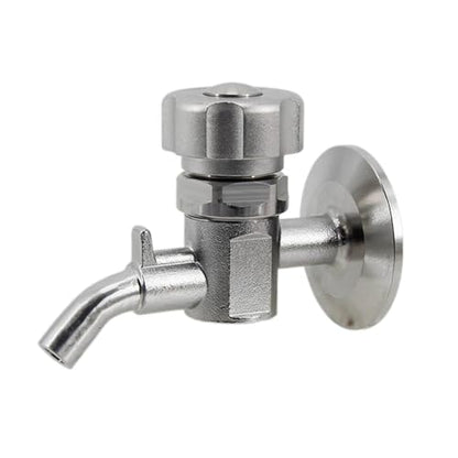 1.5"TC Sample Valve 304 Stainless Steel Sanitary Clamp Brewing Sample Valve Homebrew Conical Fermenter(B) - color: B