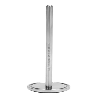 DERNORD 1.5 inch Tri Clamp Thermowell SS304 for Beer Fermenter Homebrew Solar Heater Boiler, 100mm Length - size: 100mm
