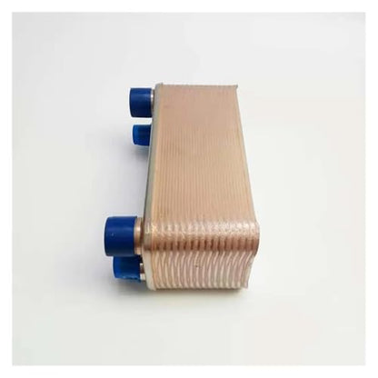 Brazed Plate Heat Exchanger, 30 Plates Wort Chiller,Max 4.5 MPa,316 Stainless Steel Material