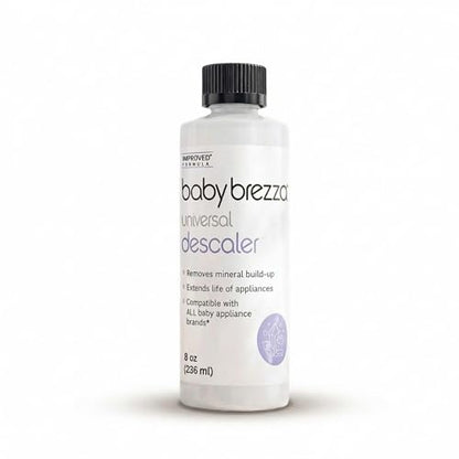 Baby Brezza Descaler 8 oz. Made in USA. Universal Descaling Solution for Baby Brezza and other baby appliances. Removes mineral build-up and extends your machine’s lifespan - size: 8 Fl Oz (Pack of 1)