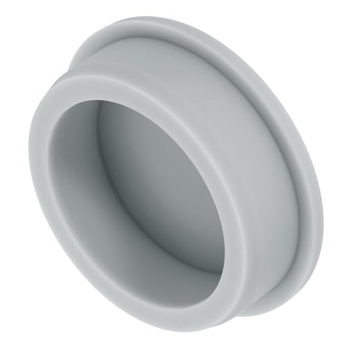 uxcell Silicone Rubber Plug, High Temp Round Hole Plug Waterproof Rubber Stopper Pipe End Caps Fit 53.6mm/2.11" for Bathtub Bottle Sealing, Grey - size: 53.6mm/2.11"