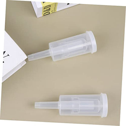 LABRIMP 3pcs Plastic Brew One-way Valve for Home Brewing Wine Stoppers for Preserving Easy to Use Clean Automatic Gas Release for Juice Wine Making