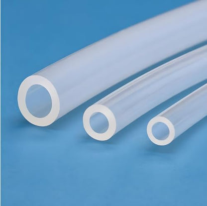 OCS Parts 3/4" ID x 1-1/8" OD Silicone Tubing | 100 Feet | High Temp, Food Grade Silicone Tubing for Brewing, Food, Beverage, Oils, Detergents, Liquids and Gases, Air, Plumbing, Ponds, AC and HVAC - size: 3/4" ID x 1-1/8" OD, style: 100 feet