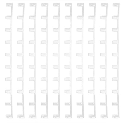 Beehive Frame Spacers Beekeeping Spacing Tool, Beehive Frame Clips, 10PCS Beehive Frame Shelves, Beekeeper Tool, Plastic, Durable & Easy Installation, Essential